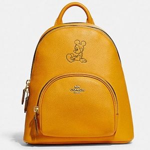 Disney x Coach Carrie Backpack 23 with Mickey Mouse used 1 time no flaws…